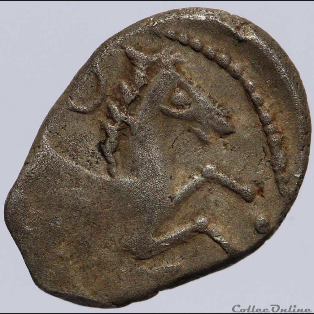 série 1175B DT 3545 drachme au bucrane monnaie antique gauloise serie 1175b dt 3545 drachme au bucrane