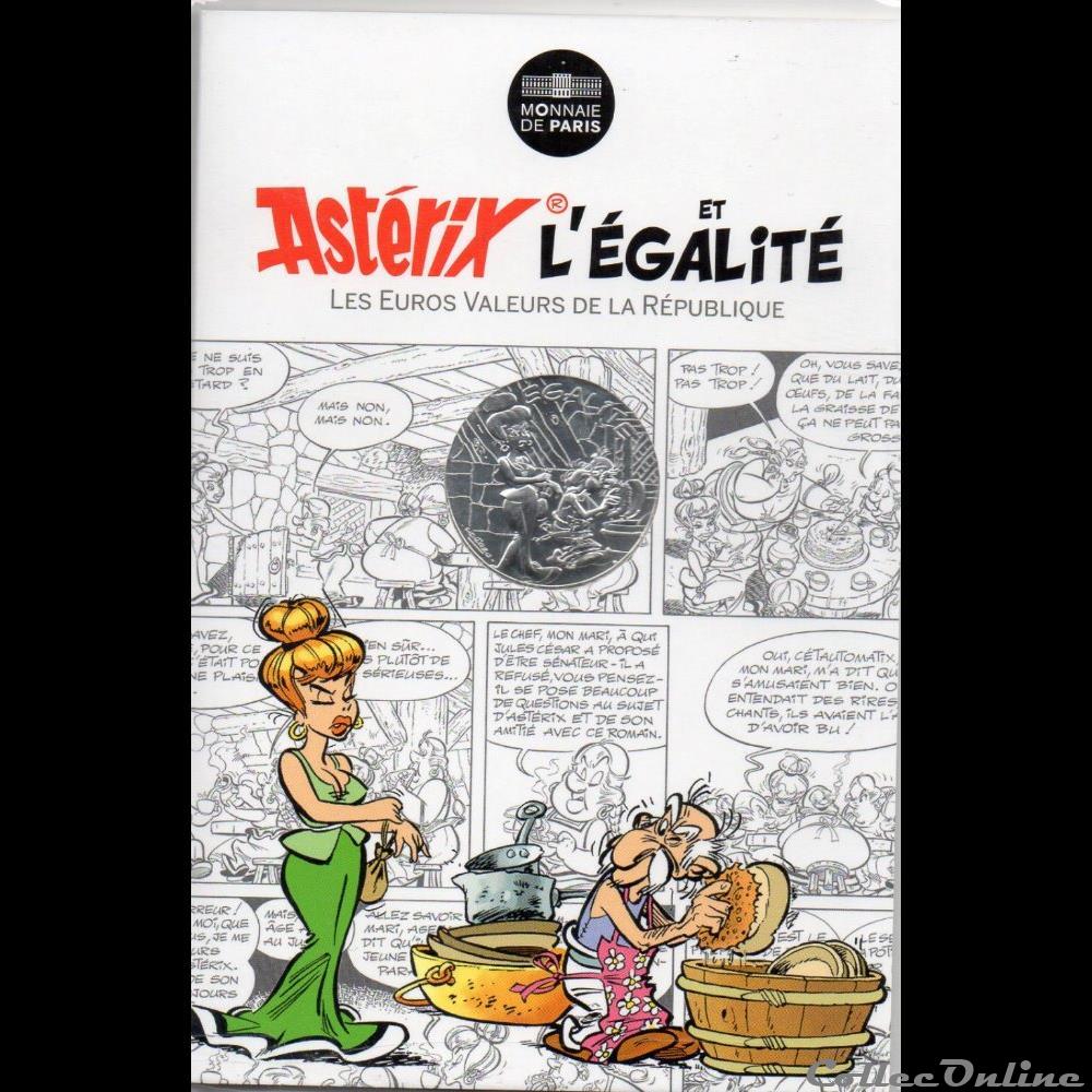 2015 - 10 euro Astérix - Egalité monnaie france 2015 10 euro asterix egalite
