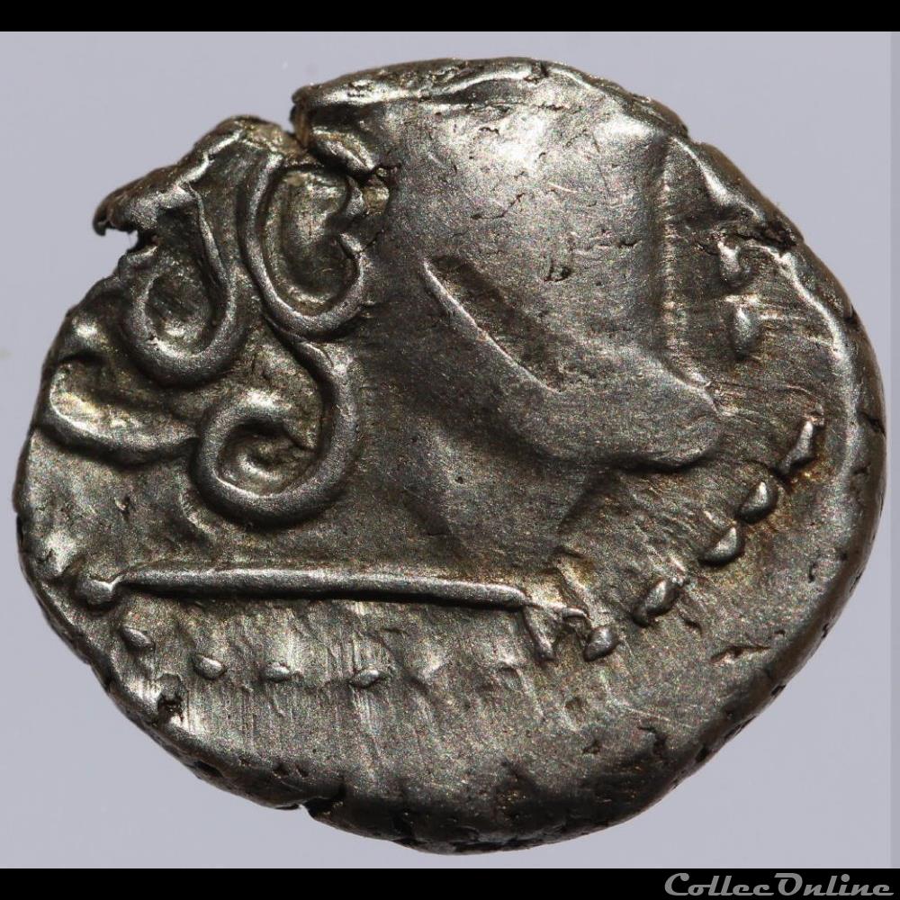 série 1169B DT 3536 drachme au sanglier monnaie antique gauloise serie 1169b dt 3536 drachme au sanglier