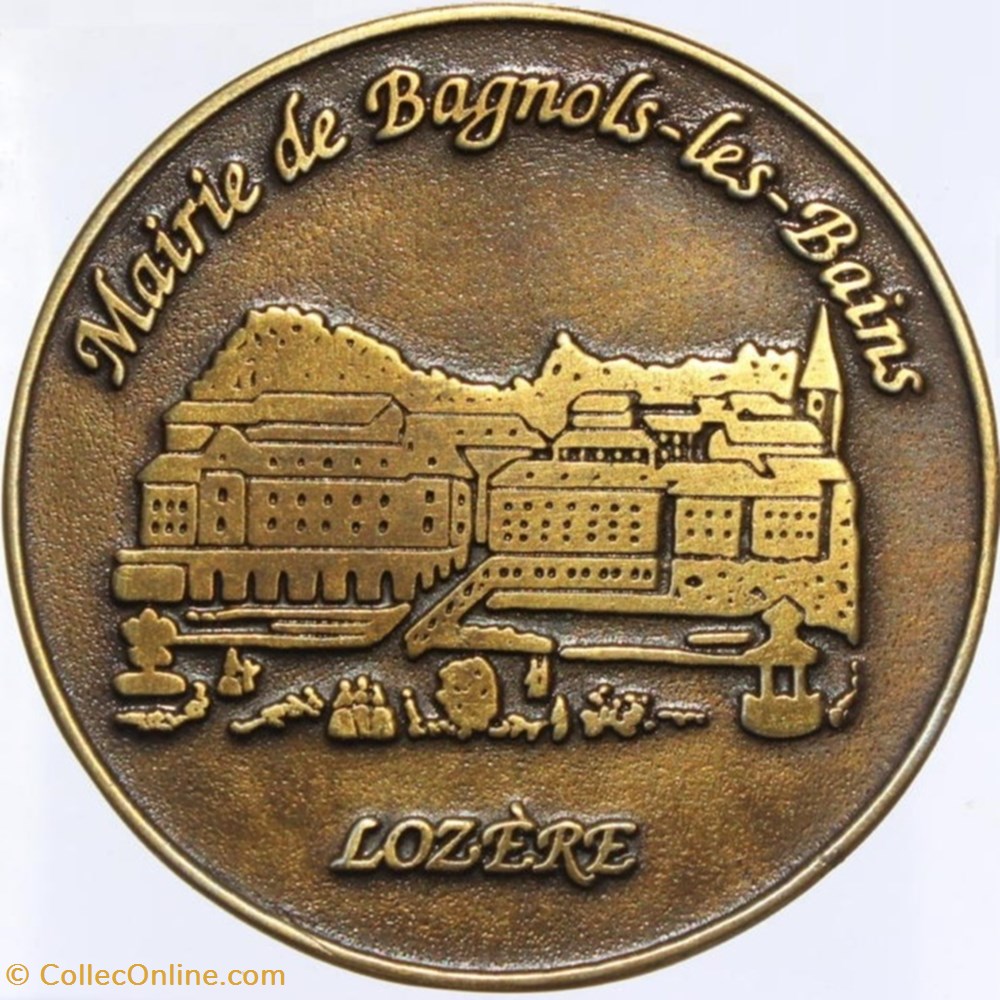 medailles france 2000 vers bagnols les bains