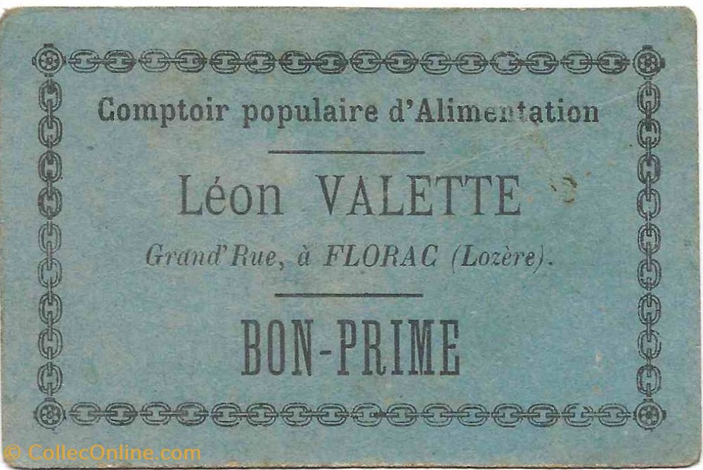 BON/PRIME, Florac (Lozère) billets europe france bon prime florac lozere
