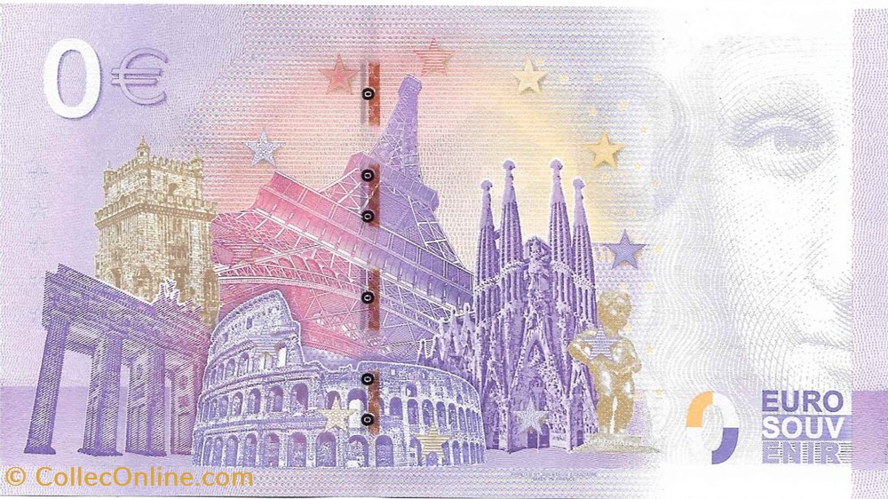 billets europe france 0 euro souvenir bete du gevaudan
