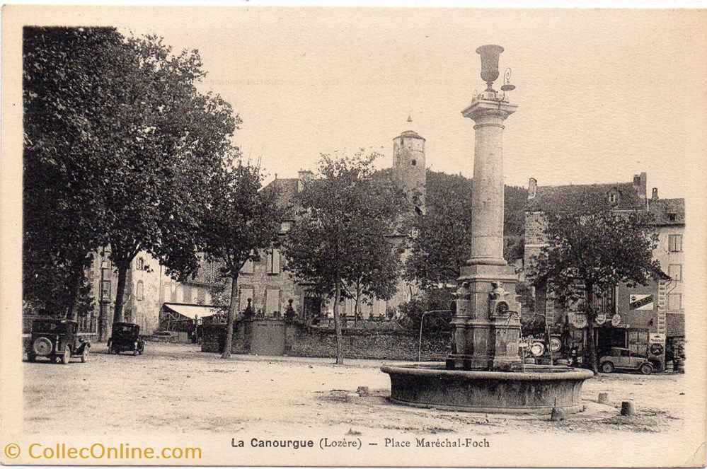 cartes postales europe france c02 place marechal foch