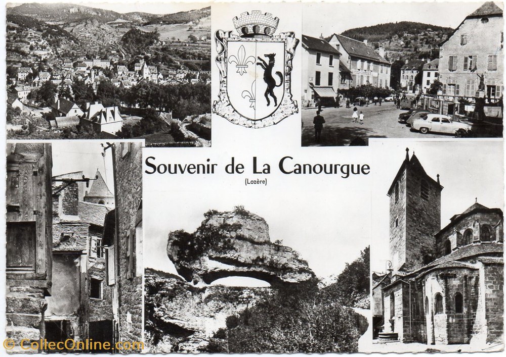 C03 - 4 C - Souvenir de la Canourgue cartes postales europe france c03 4 c souvenir de la canourgue