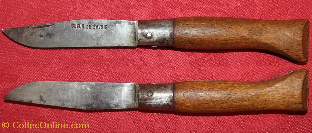 Clone Opinel "Fleur de Savoie" couteaux regionaux clone opinel fleur de savoie