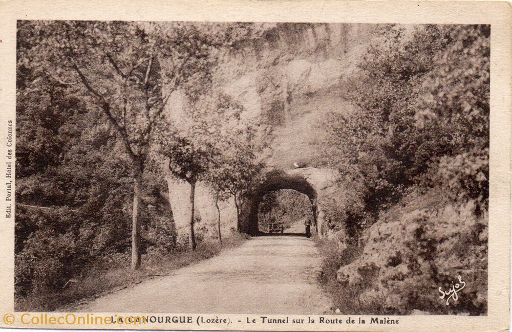 C14 - Le Tunnel sur la Route... cartes postales europe france c14 le tunnel sur la route