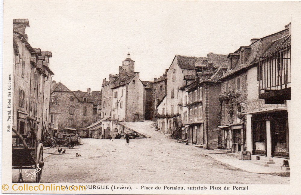 cartes postales europe france c14 place du portalou