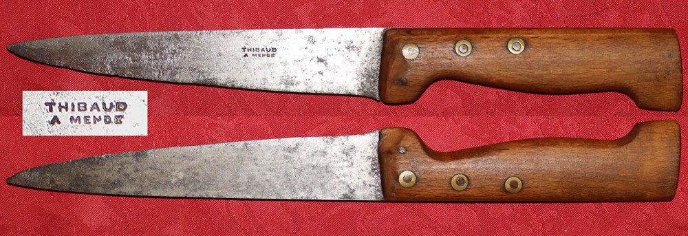 couteaux metier couteau fixe thibaud a mende