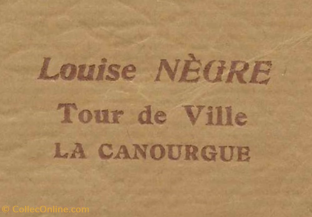 vieux papiers factures documents commerciaux negre louise fin des annees 40