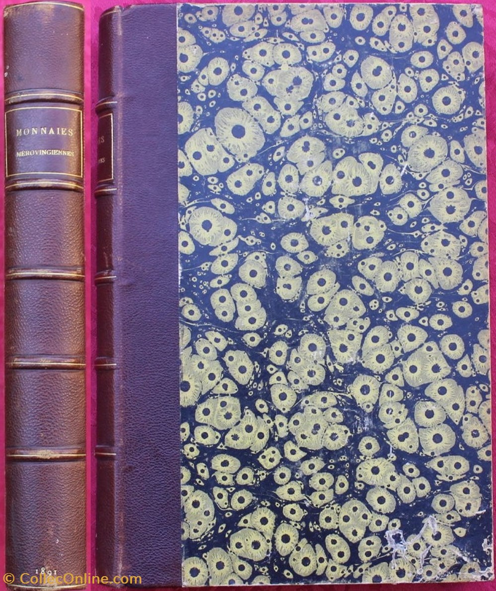 1891 - Monnaies mérovingiennes - Collectif livres ouvrages 1891 monnaies merovingiennes collectif