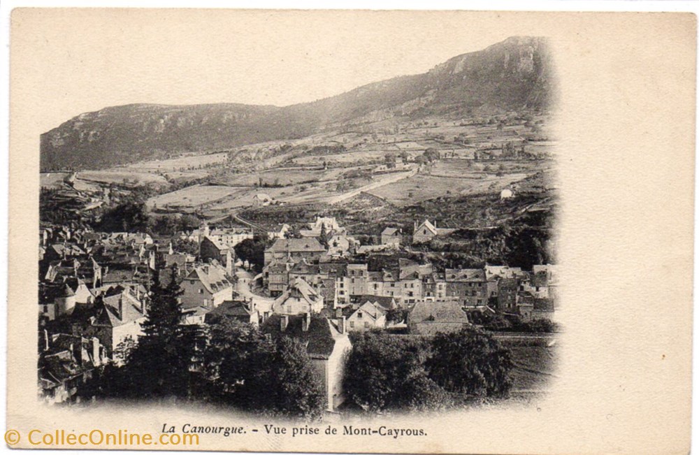C02 - Vue prise de Mont-Cayrous cartes postales europe france c02 vue prise de mont cayrous