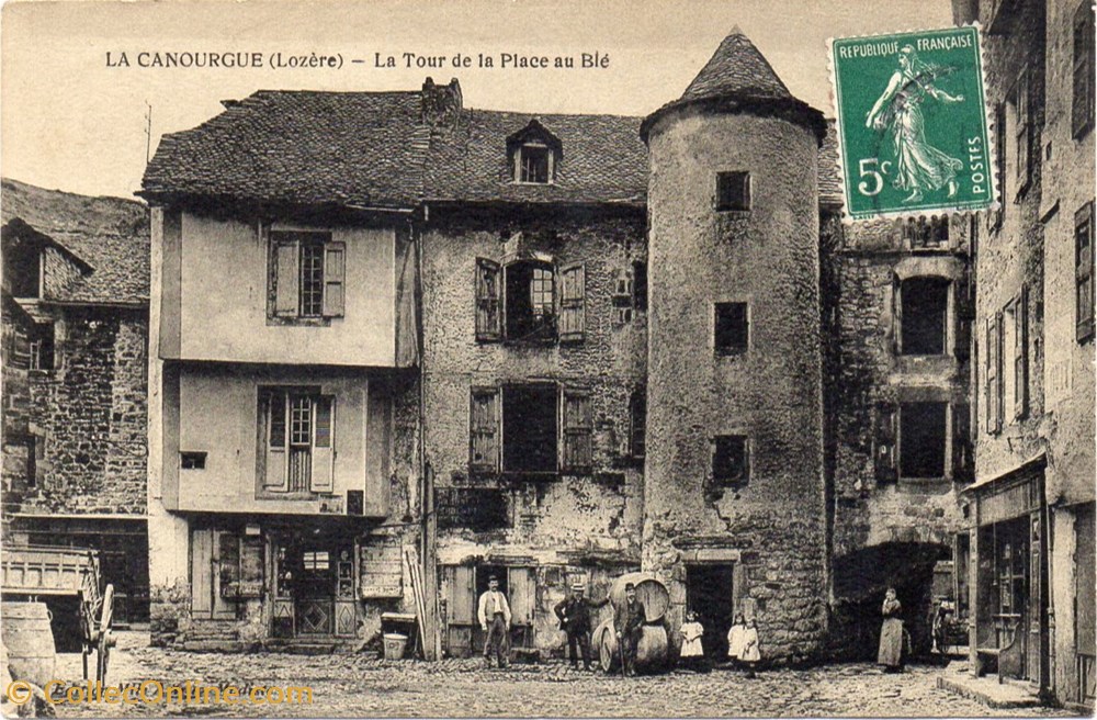 cartes postales europe france c05 la tour de la place au ble