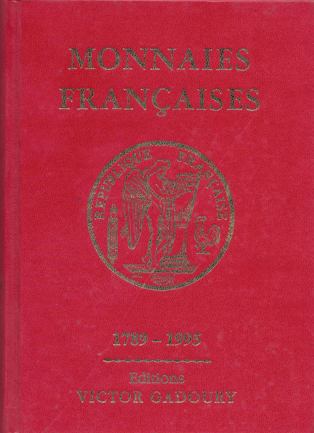 monnaies livres ouvrages 1995 argus gadoury v gadoury