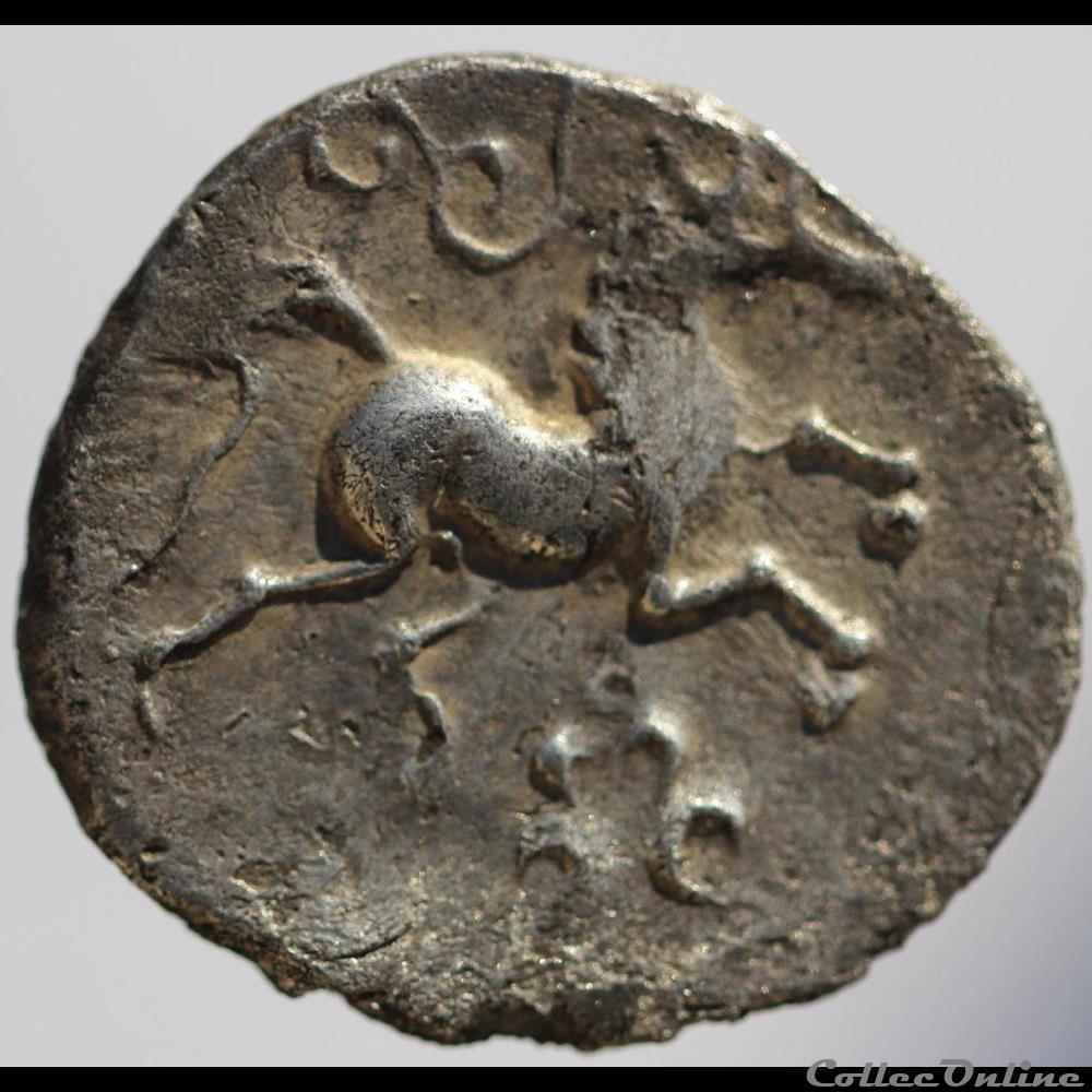 série 1224 DT 3590 drachme PICTILOS monnaie antique gauloise serie 1224 dt 3590 drachme pictilos