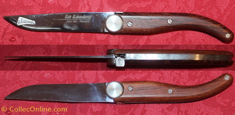 Couteau le Lozère, Bastide S.A.R.L. - 1994 3 couteaux regionaux couteau le lozere bastide s a r l 1994