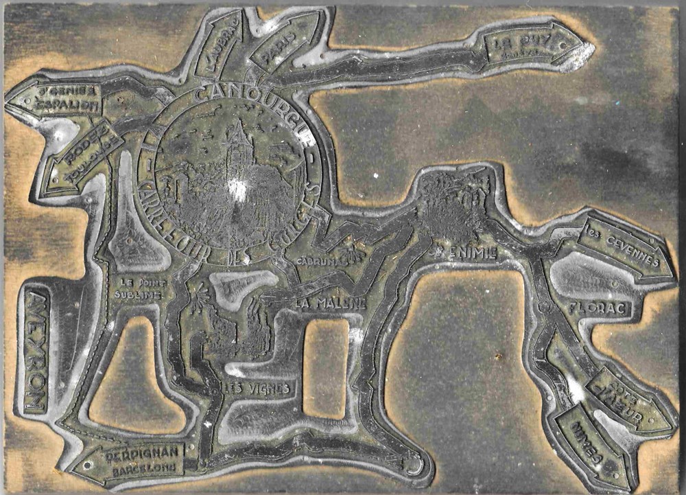 Plaque d'imprimerie documents anciens materiel et accessoires plaque imprimerie