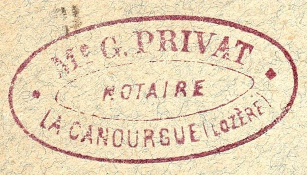Privat Gabriel (1909) documents anciens factures commerciaux privat gabriel 1909