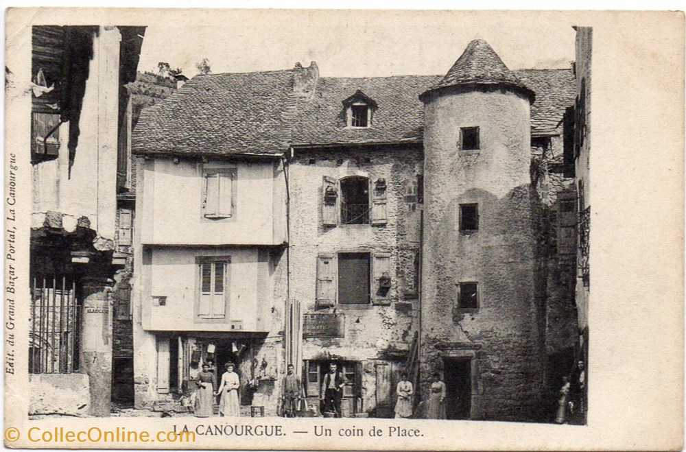 C06 - Un coin de Place cartes postales europe france c06 un coin de place