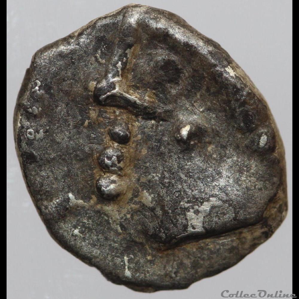 monnaie antique gauloise cl serie 9 2 obole au sanglier