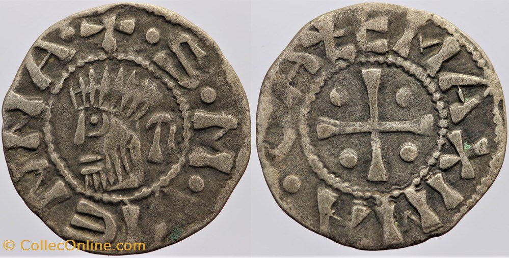 Dauphiné - Vienne - Denier monnaies france feodales dauphine vienne denier