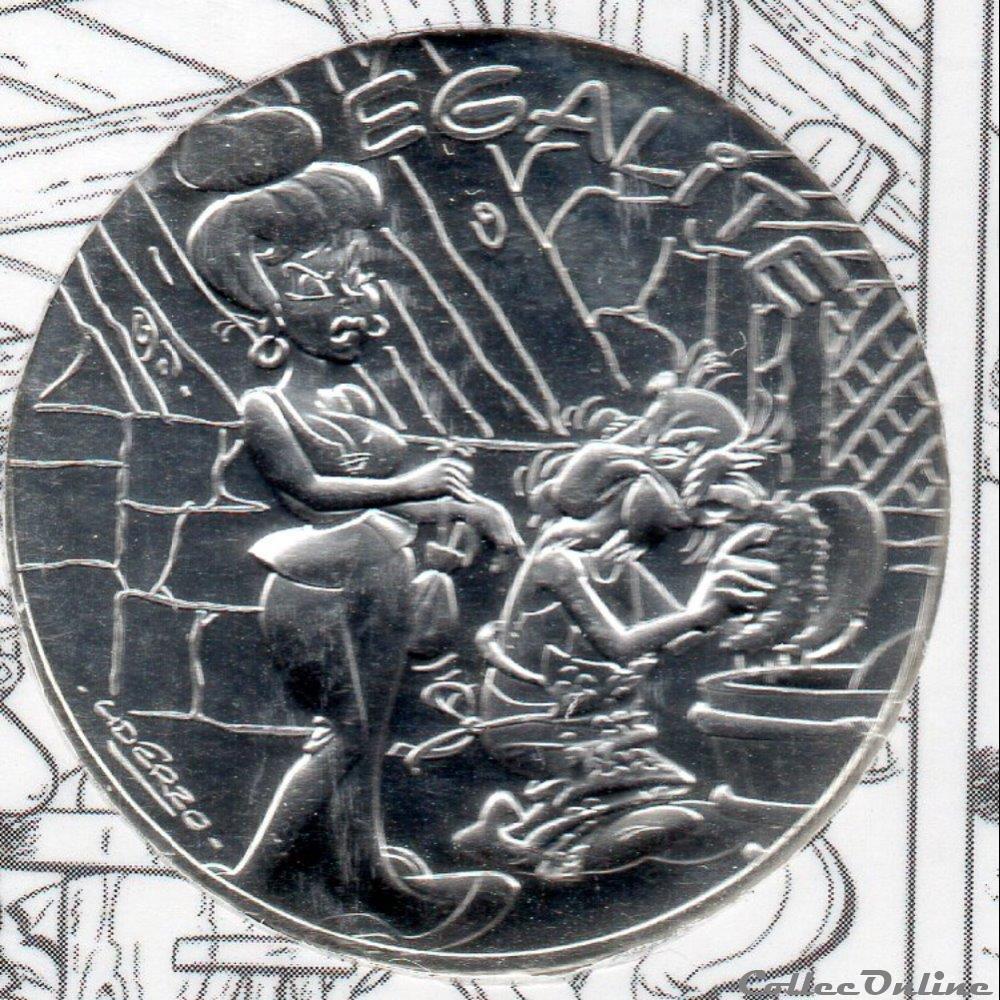 2015 - 10 euro Astérix - Egalité monnaie france 2015 10 euro asterix egalite