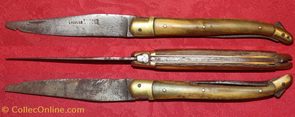 Thibaud à Mende, Laguiole. couteaux regionaux thibaud a mende laguiole