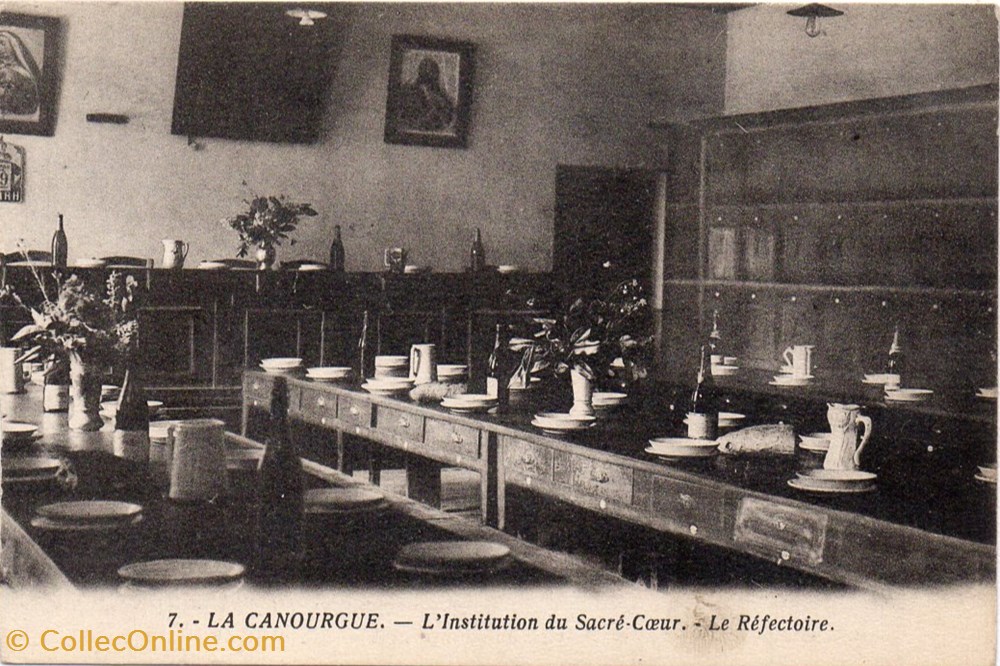 cartes postales europe france c25 07 le refectoire