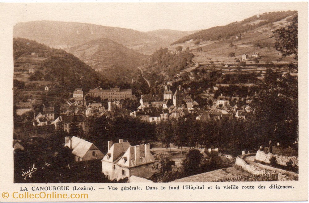 C13 - Vue générale. Dans le fond... cartes postales europe france c13 vue generale dans le fond