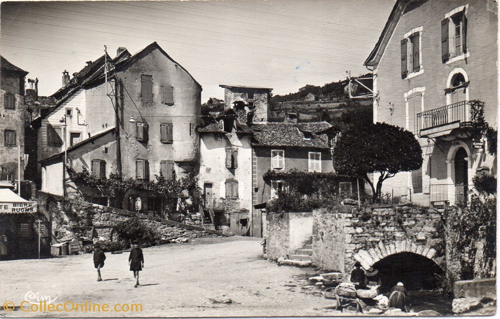 carte postale france languedoc roussillon c20 quartier de la poste
