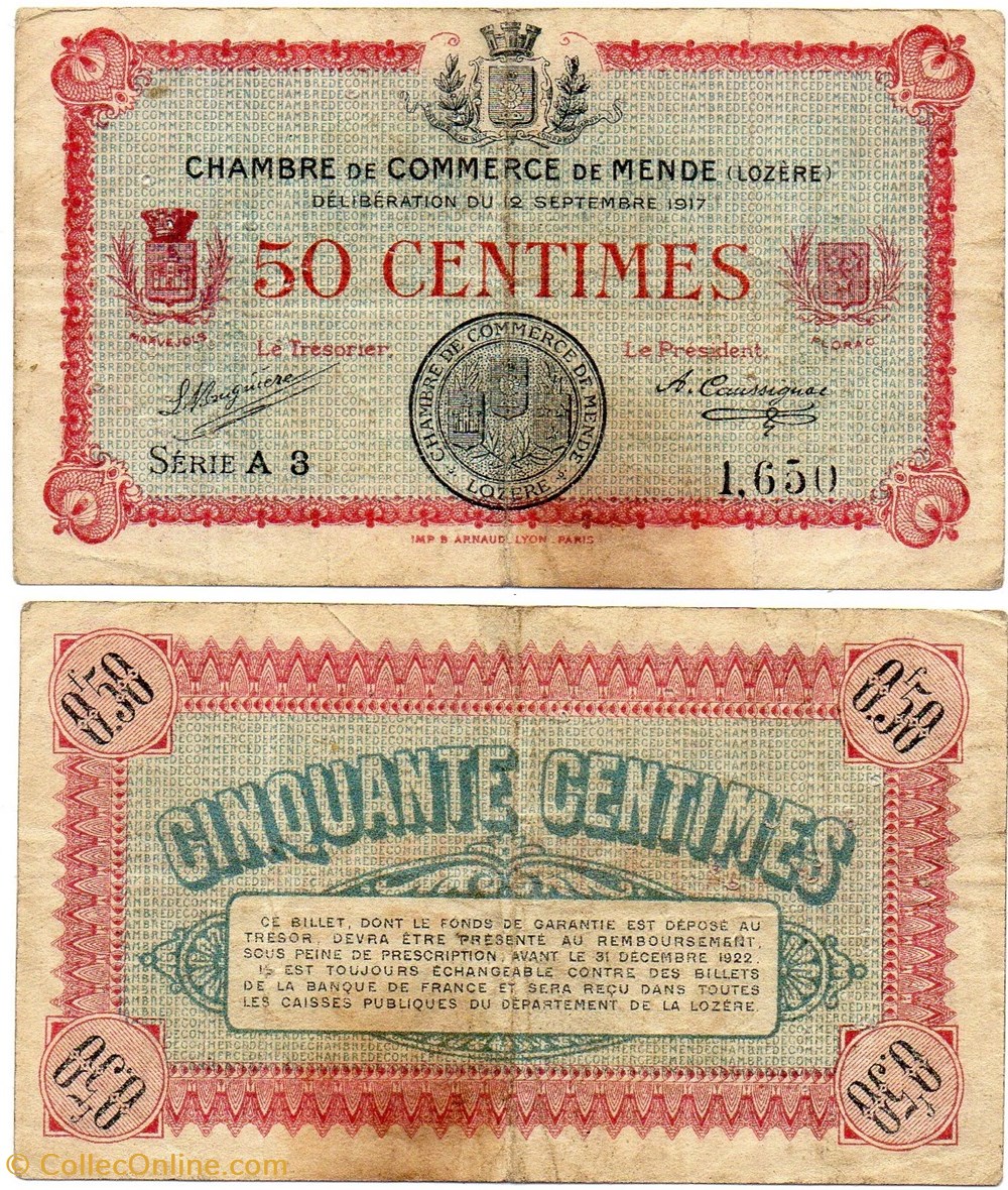 50 cent. C.C.M. - Série A3 billets europe france 50 cent c c m serie a3