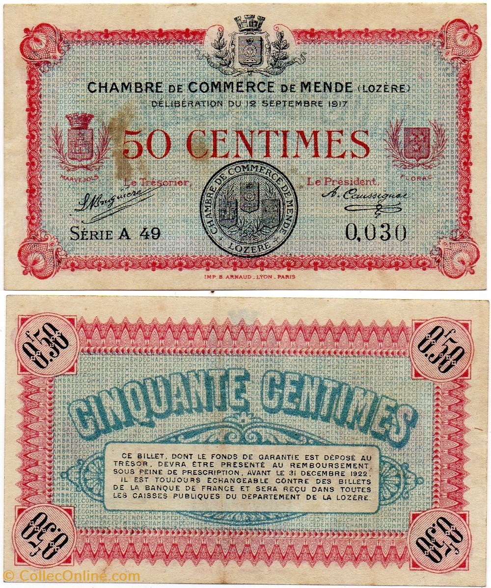 50 cent. C.C.M. - Série A49 billets europe france 50 cent c c m serie a49