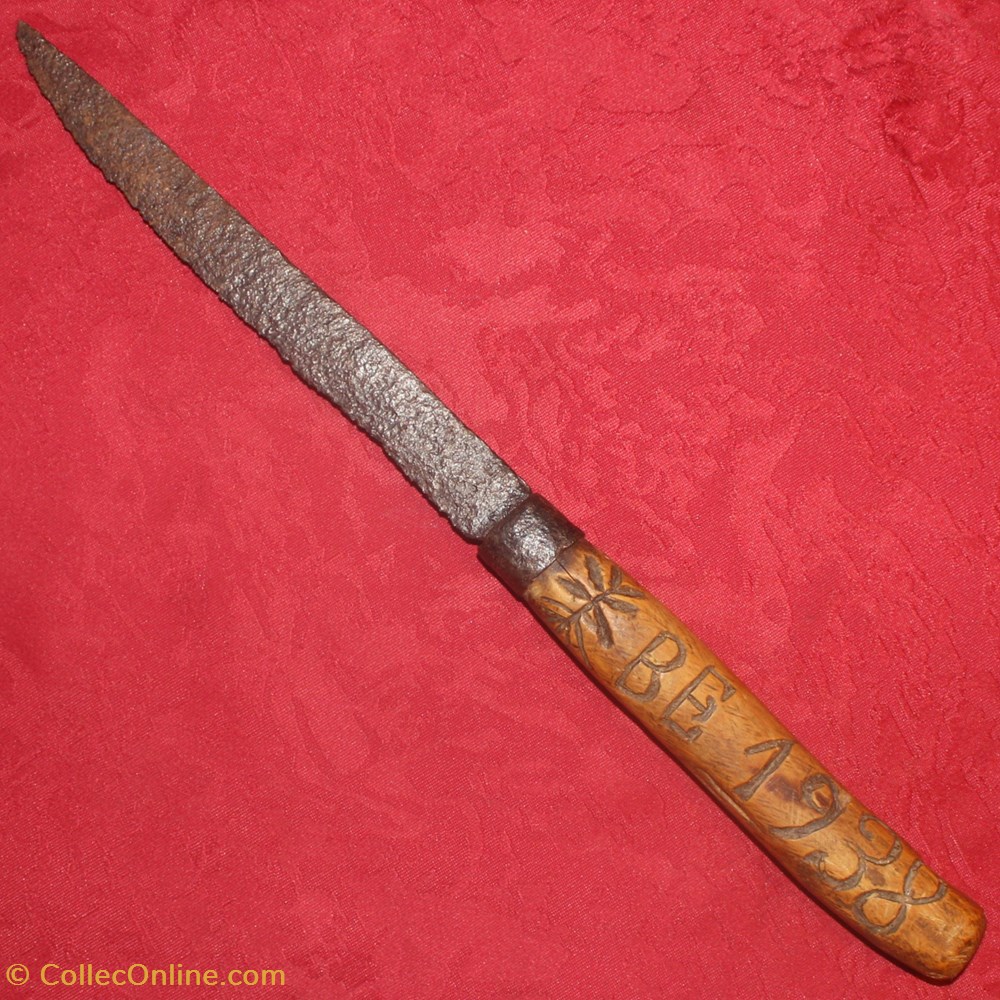 couteaux couteau fixe ernest blacon a fraissinet lozere