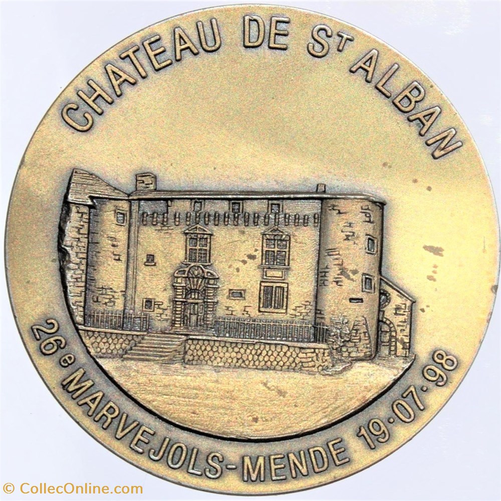 medailles france 1998 marvejols mende