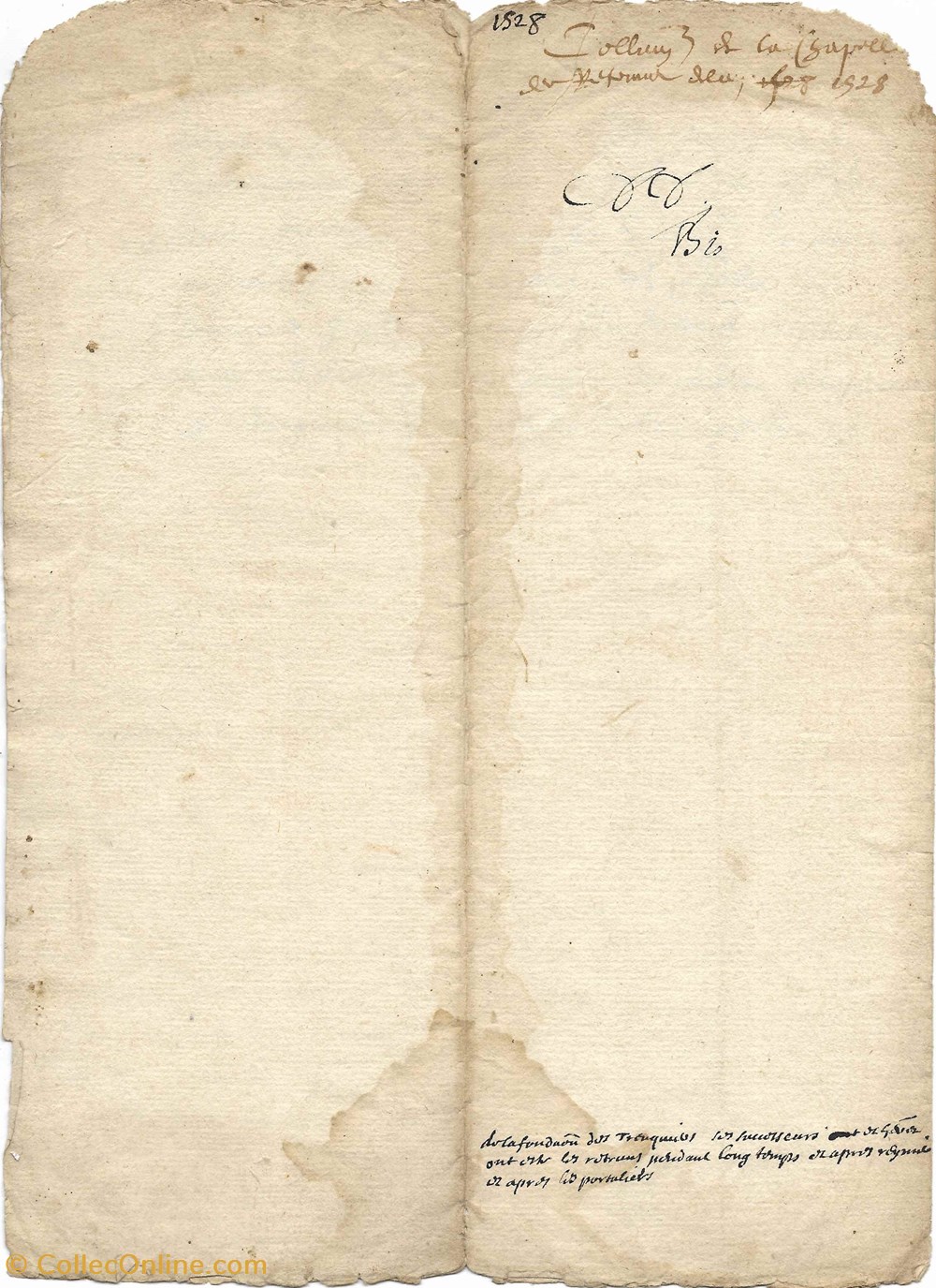 documents anciens autres 1528 copie a identifier latin