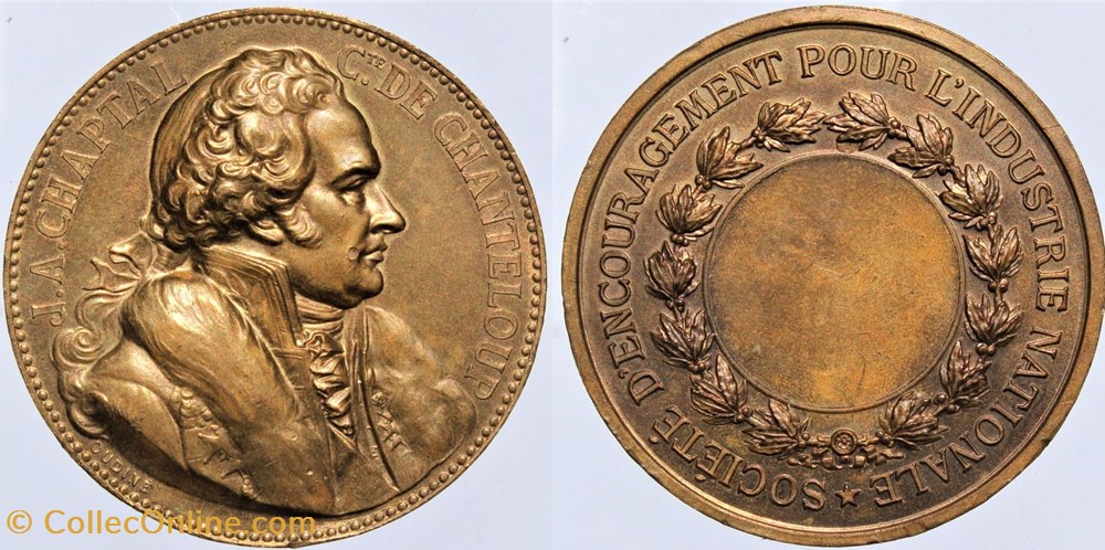 Jean-Antoine Chaptal medailles france jean antoine chaptal