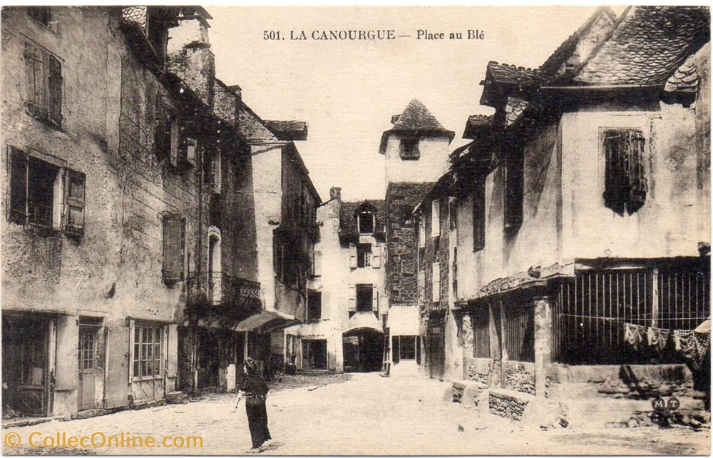 C27 - 501 - Place au Blé cartes postales europe france c27 501 place au ble