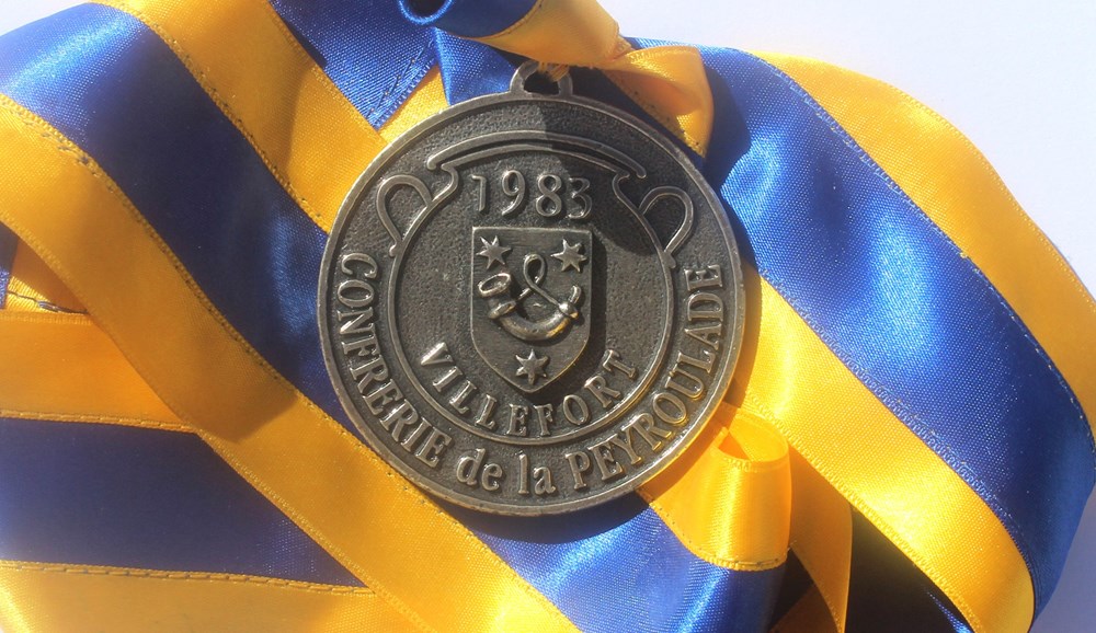 medailles france 1983 medaille de la confrerie de la peyroulade