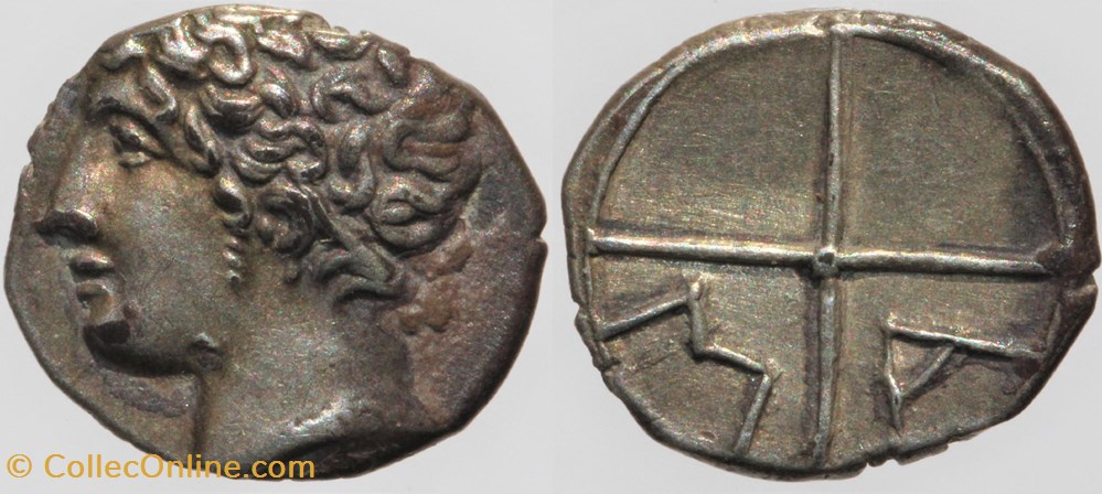 monnaies antiques av jc ap celtes massalia obole ma
