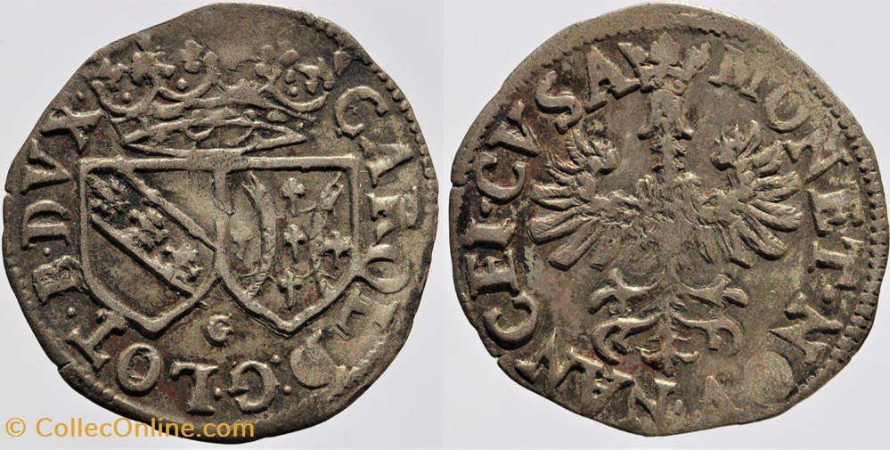 Lorraine - Charles III - Denier monnaies france feodales lorraine charles iii denier