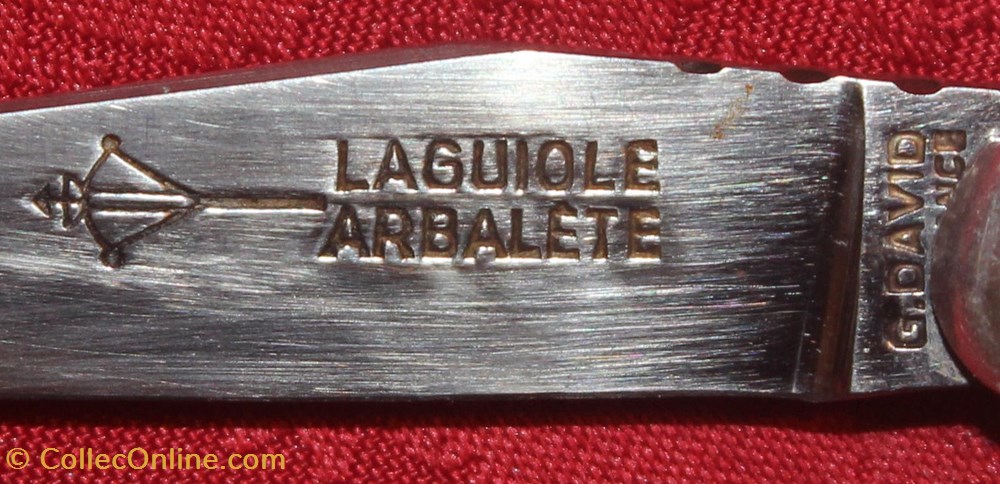 Laguiole Arbalète-David aluminium - Coltelli regionali