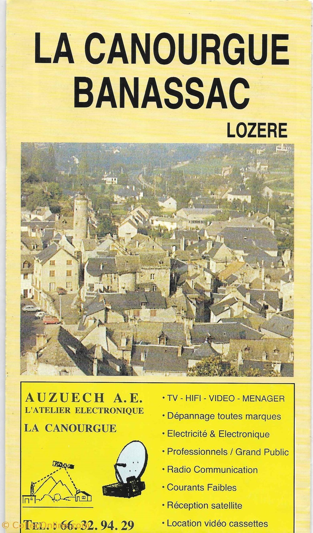 1985 (vers) - Dépliant, plans documents anciens cartes 1985 vers depliant plans