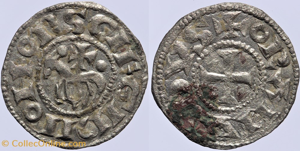 Languedoc - St Gilles - Raymond IV - Denier monnaies france feodales languedoc st gilles raymond iv denier