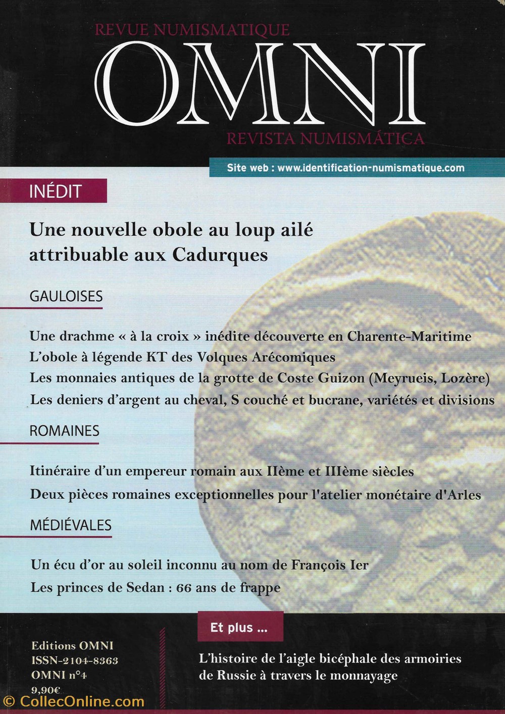 2012 - OMNI Revue Numismatique monnaies livres ouvrages 2012 omni revue numismatique