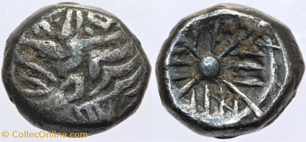 Sud-ouest - Imitation de Rhodé monnaies antiques av jc ap celtes sud ouest imitation de rhode
