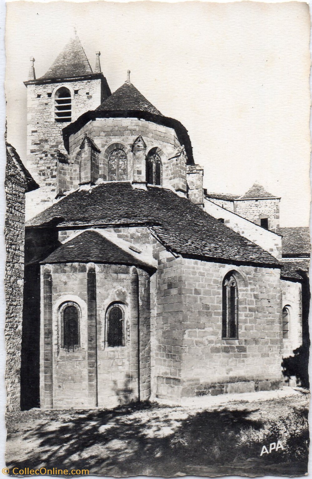cartes postales europe france c34 203 eglise du xiie s abside