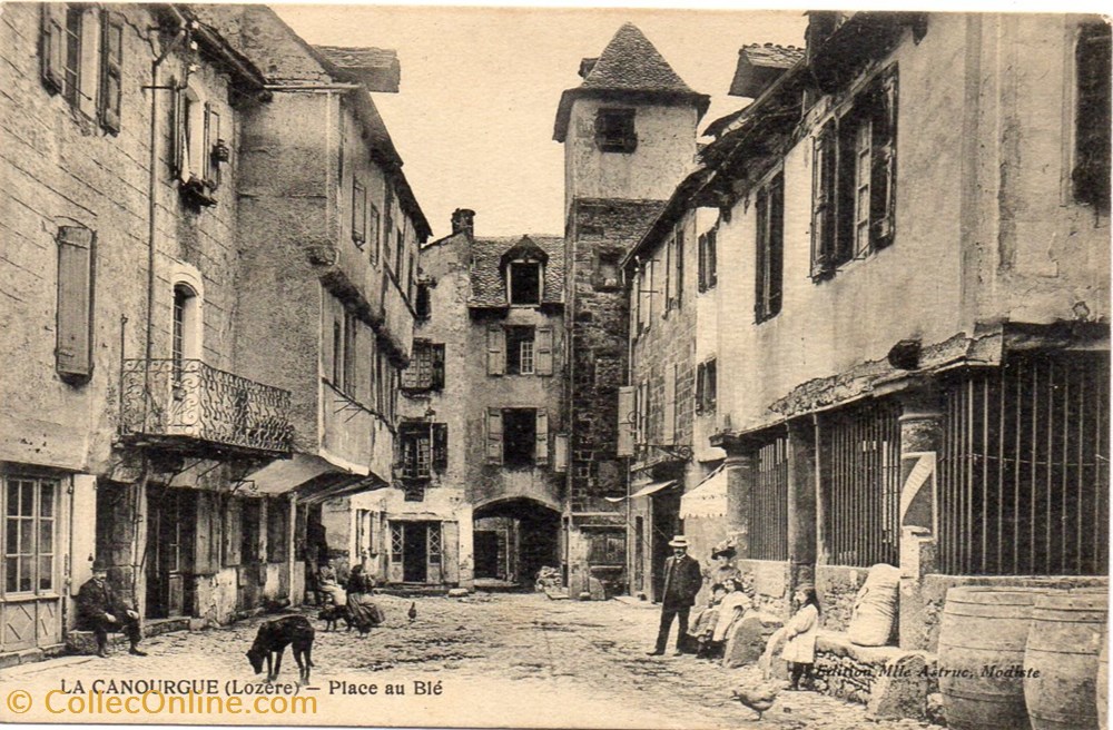 C05 - Place au Blé cartes postales europe france c05 place au ble
