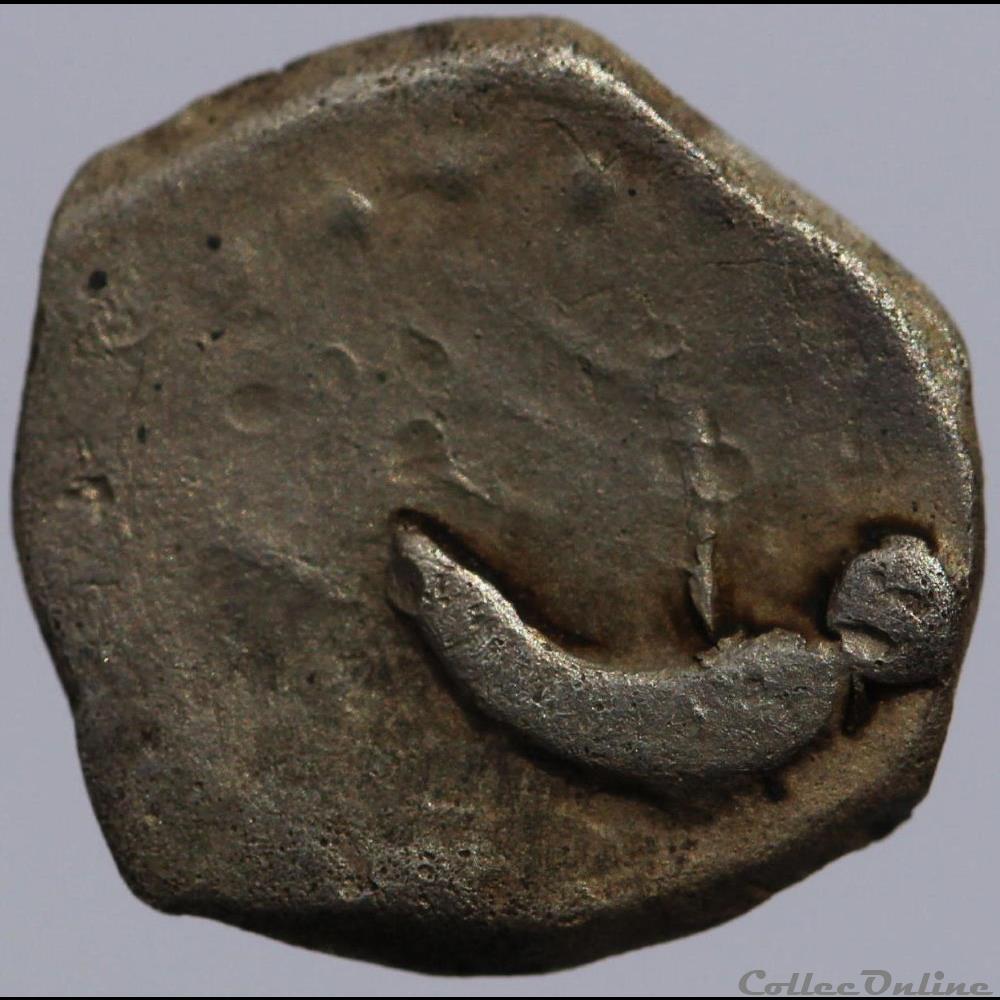 monnaie antique gauloise cl serie 9 1 obole a oiseau
