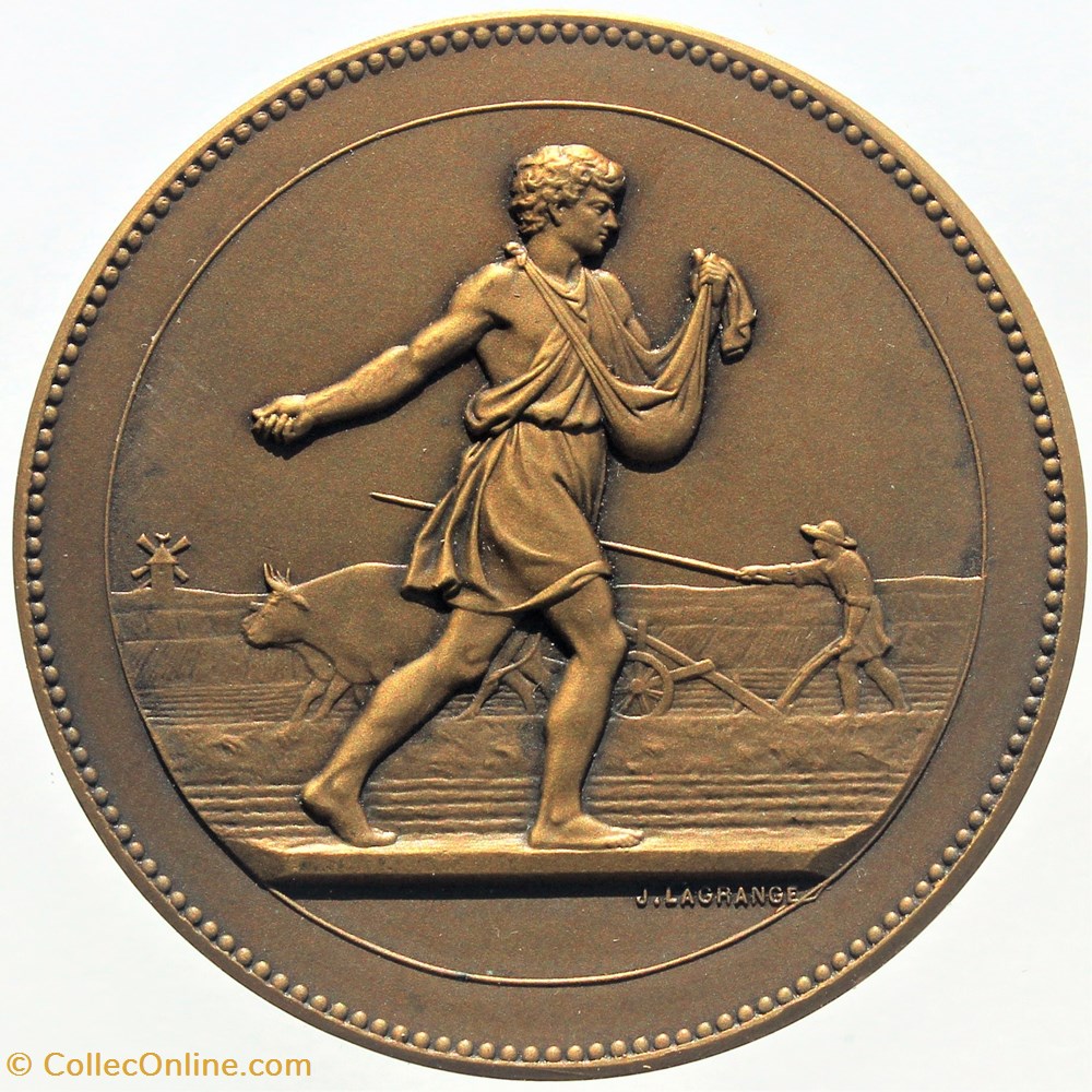 1930 (vers) - angrais azotés 2 medailles france 1930 vers angrais azotes