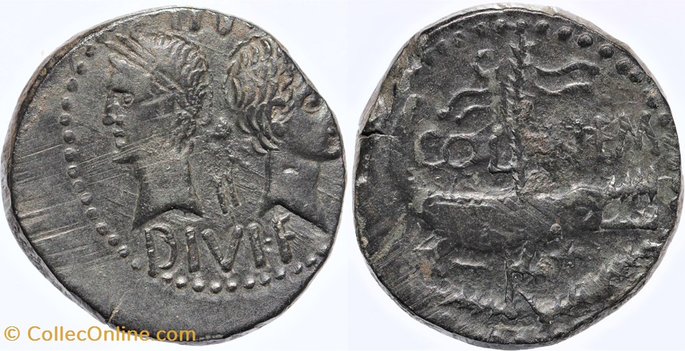 Nîmes - As COL NEM monnaies antiques av jc ap romaines republicaines imperiales nimes as col nem