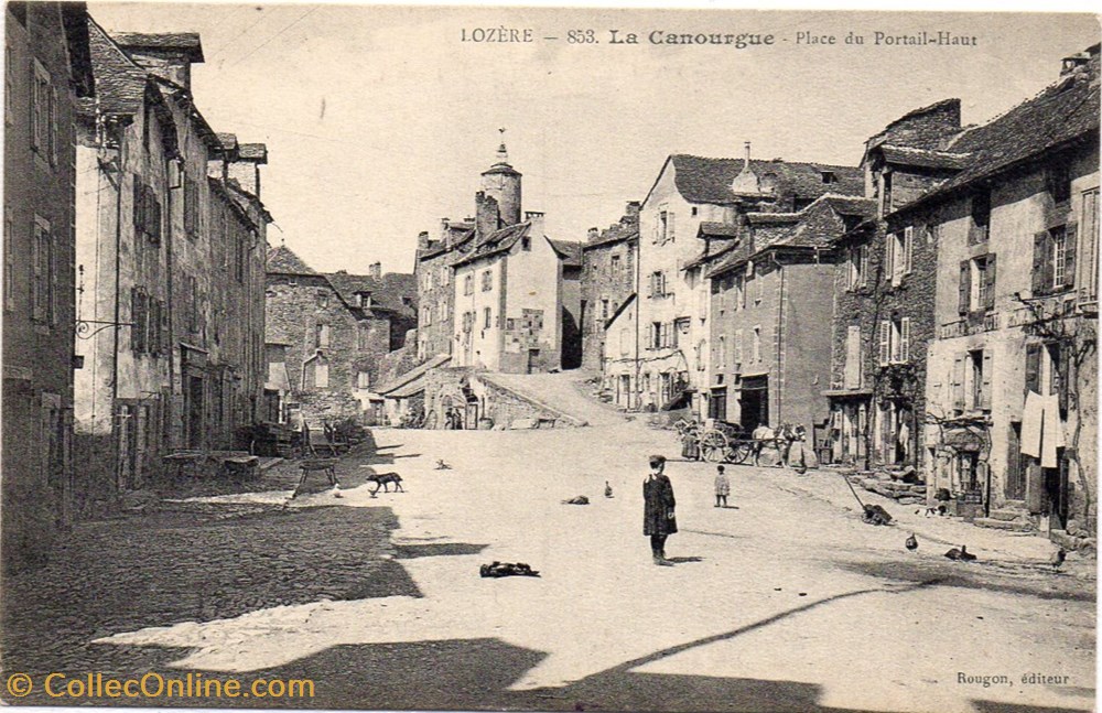 cartes postales europe france c18 853 place du portail haut
